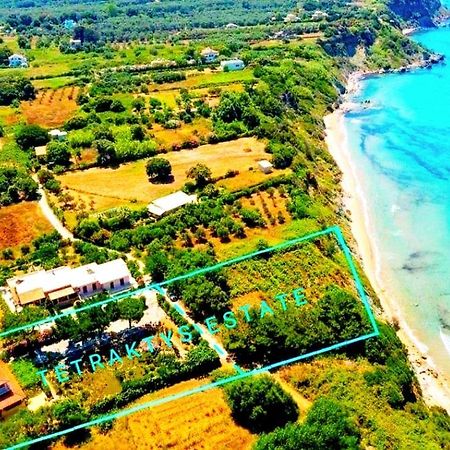 Tetraktys Estate Beachside Υδωρ Ágios Matthaíos Dış mekan fotoğraf